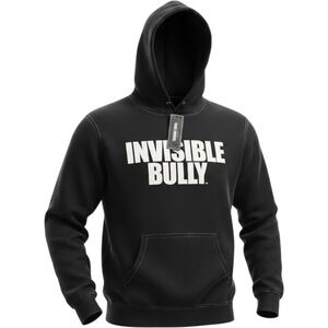 Invisible Bully Hoodie Mens Small Black Brooklyn New York Graphic Sweatshirt NEW